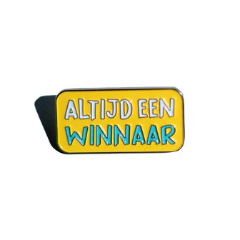 Pin Altijd Een Winnaar